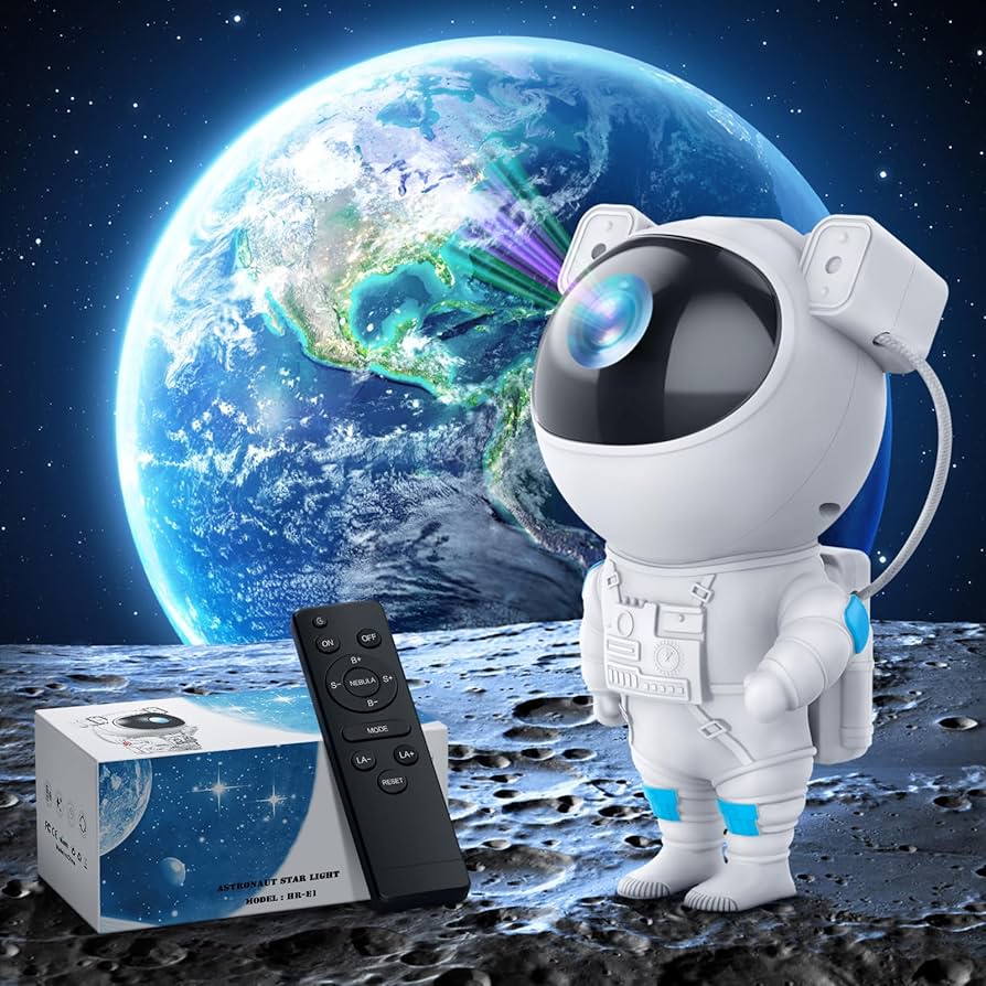 Astronaut space projector
