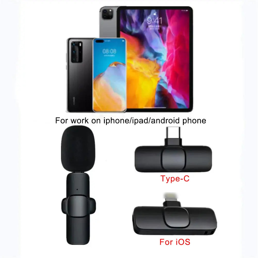 Wirless clip-on Mic