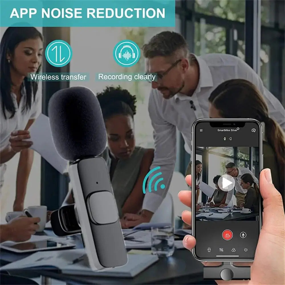 Wirless clip-on Mic