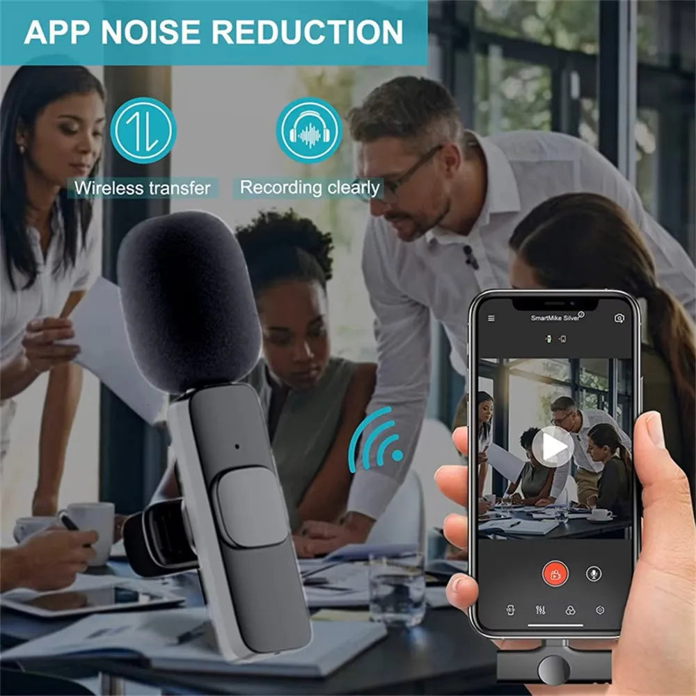 Wirless clip-on Mic