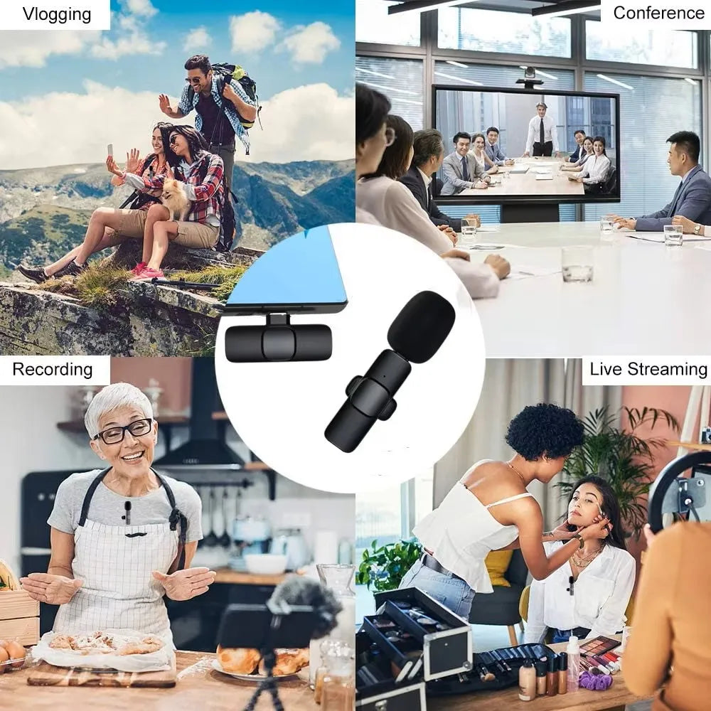 Wirless clip-on Mic