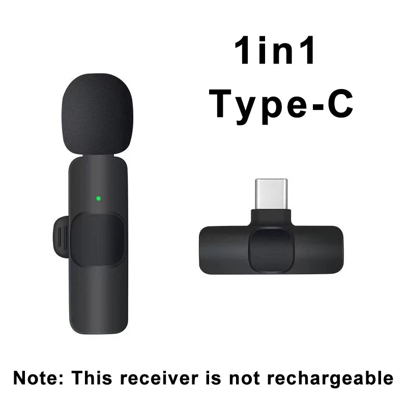 Wirless clip-on Mic