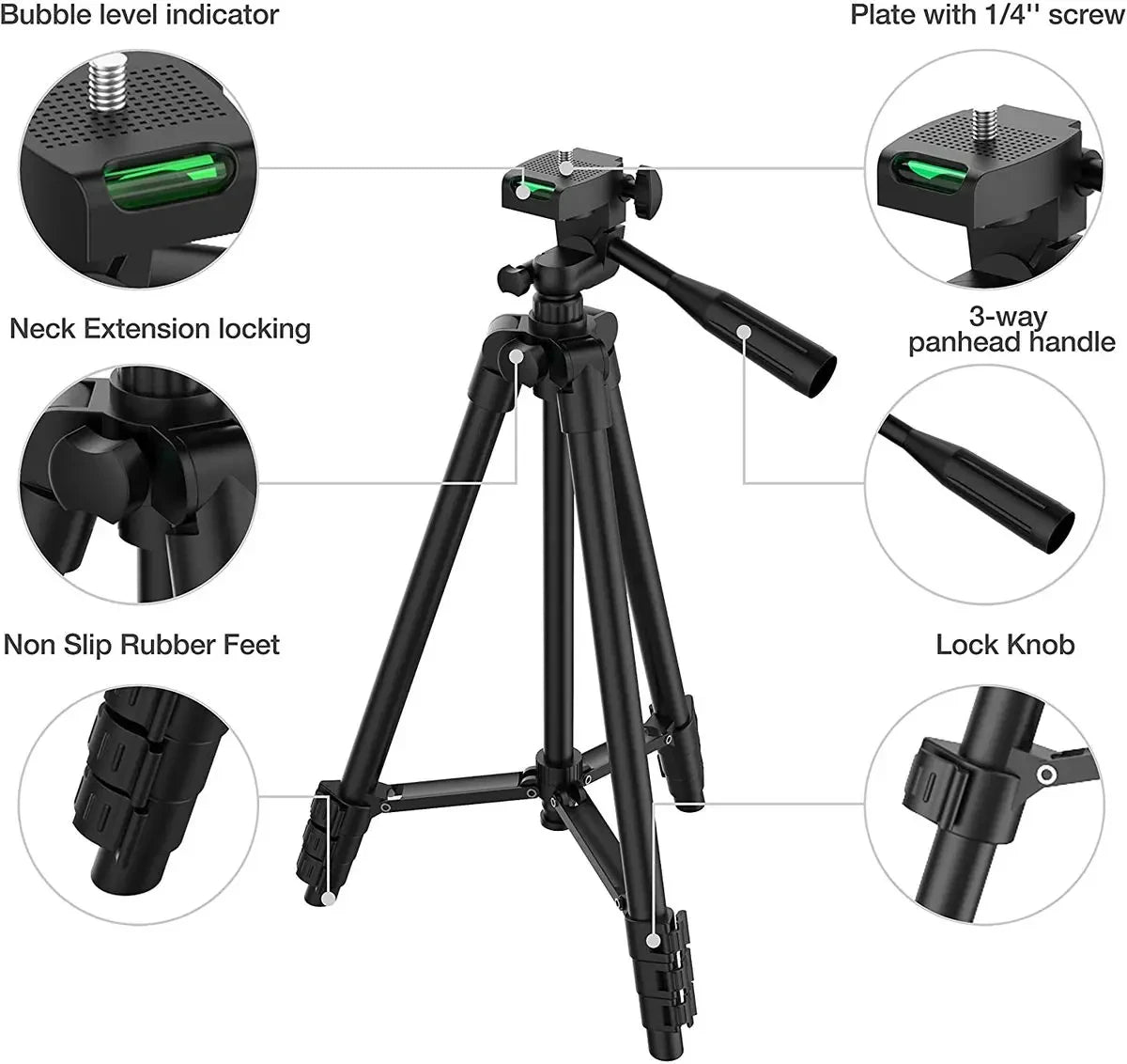Shoot like a pro! 100cm Tripod