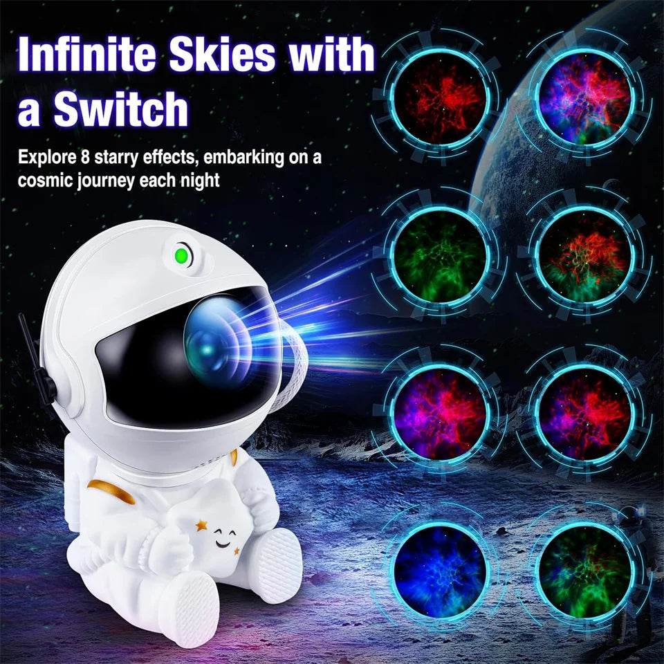 Astronaut space projector