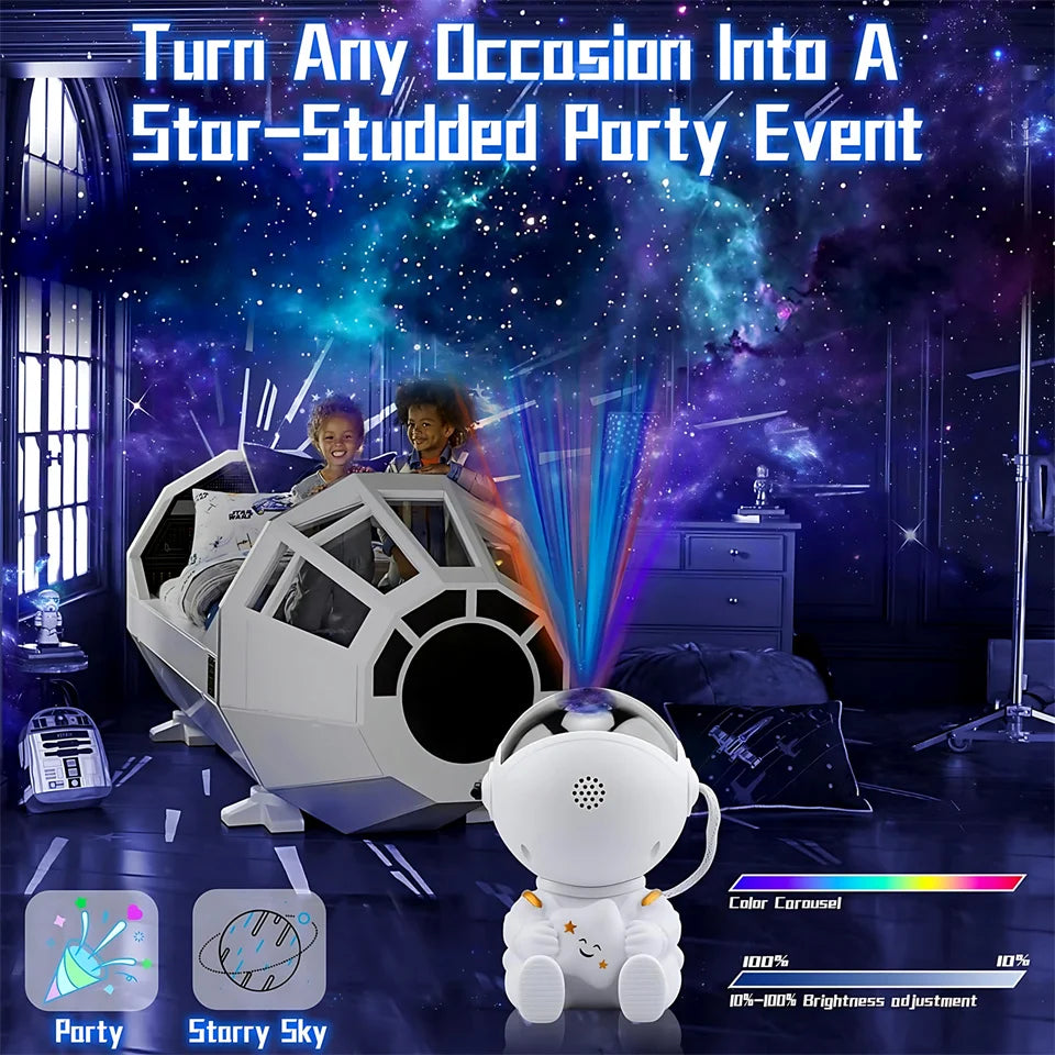 Astronaut space projector