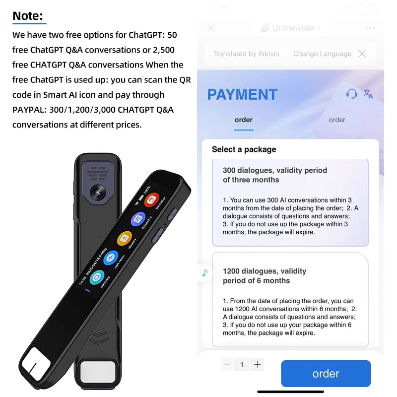 AI Smart Pen with ChatGPT