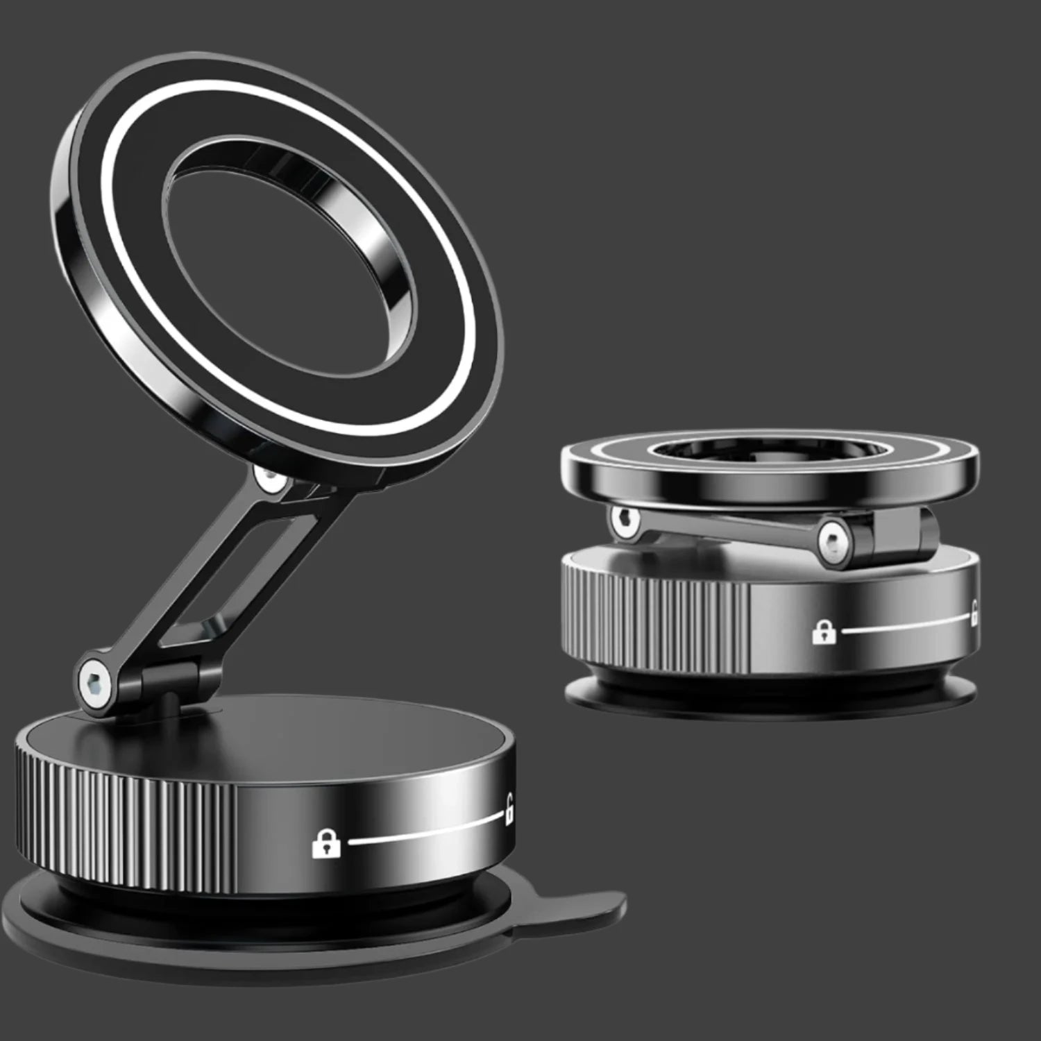 2026 Upgraded Vacuum Magnetic Car Phone Holder 360