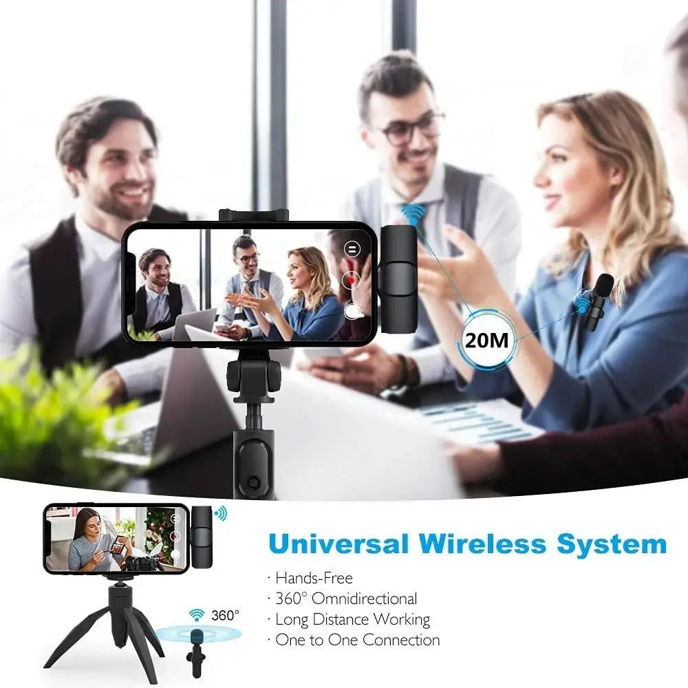 Wirless clip-on Mic