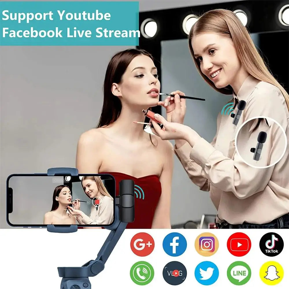 Wirless clip-on Mic