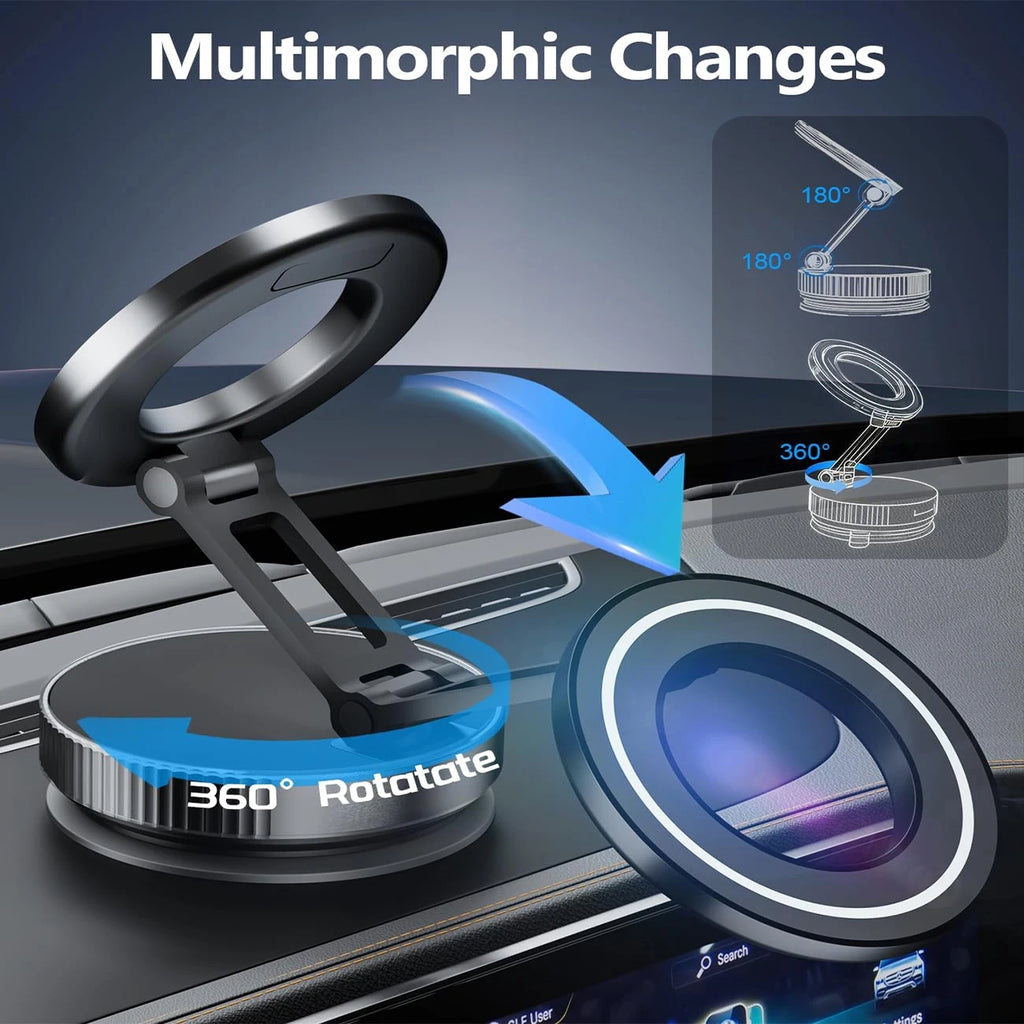 2026 Upgraded Vacuum Magnetic Car Phone Holder 360