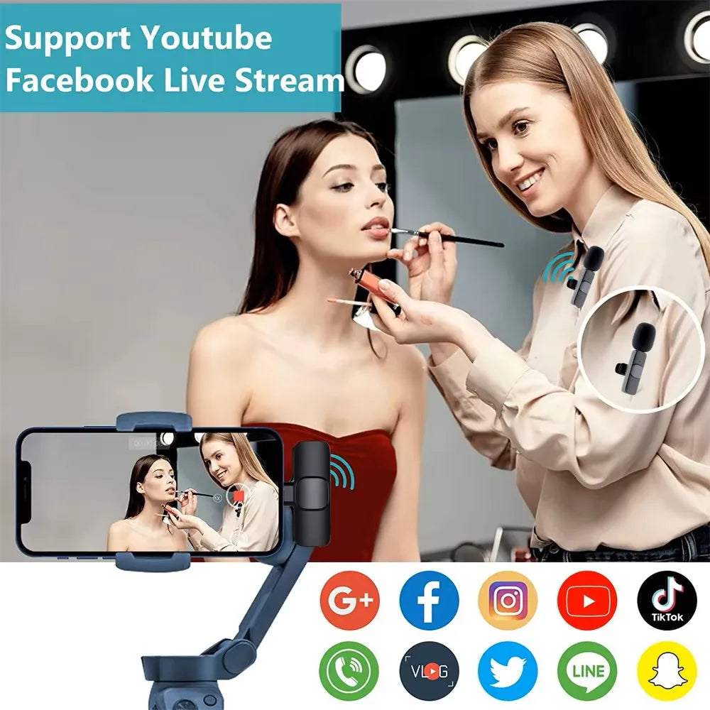 Wirless clip-on Mic