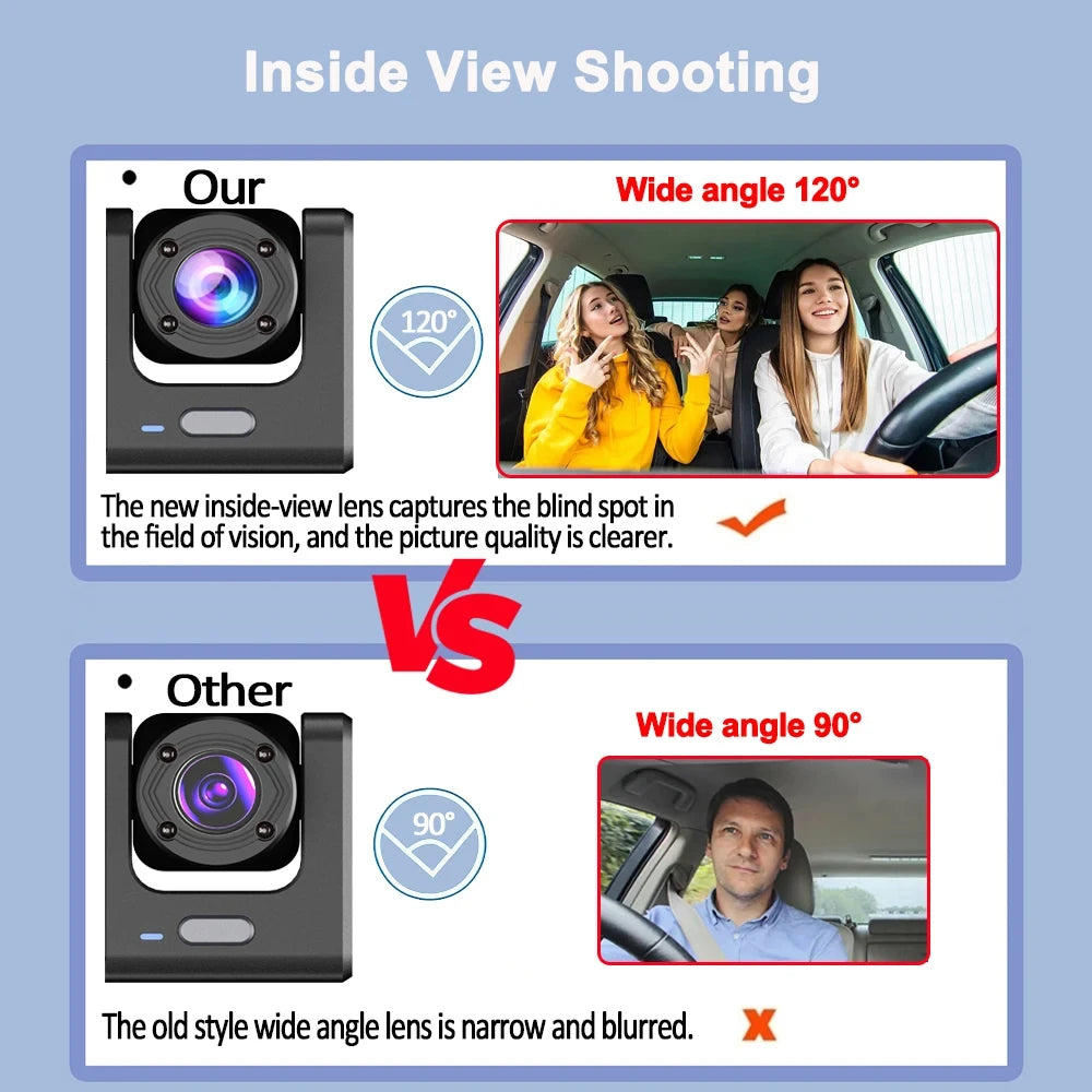 3-Channel Dash Cam Pro