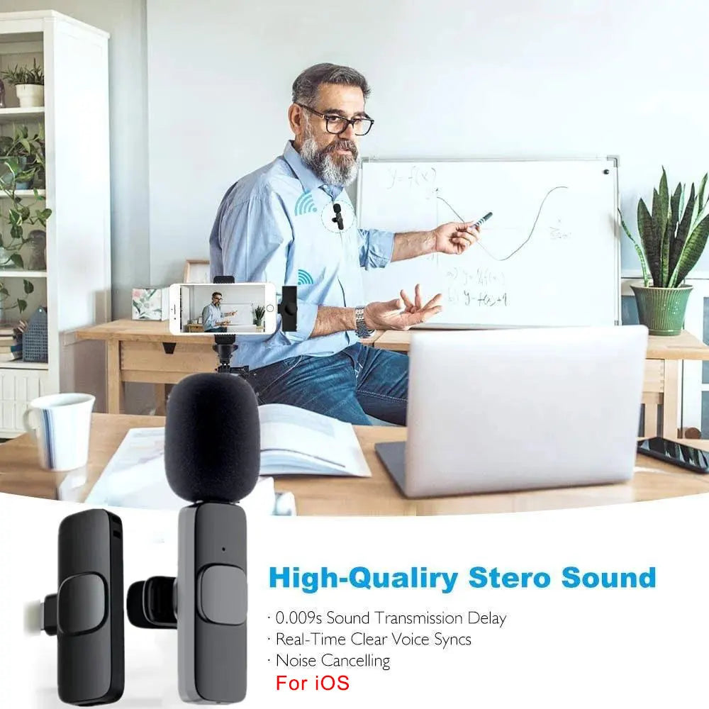 Wirless clip-on Mic