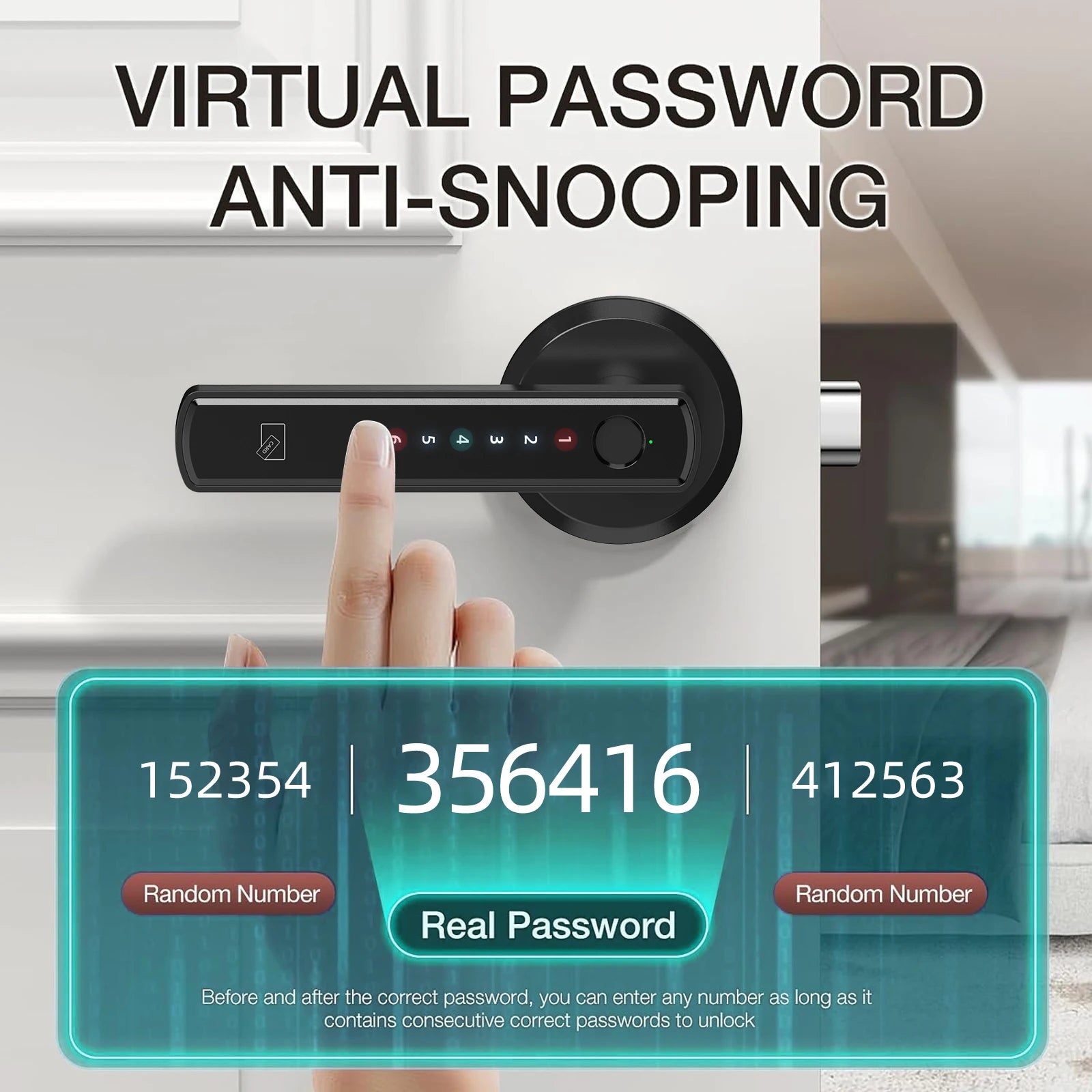 Fingerprint Enabled Door Lock