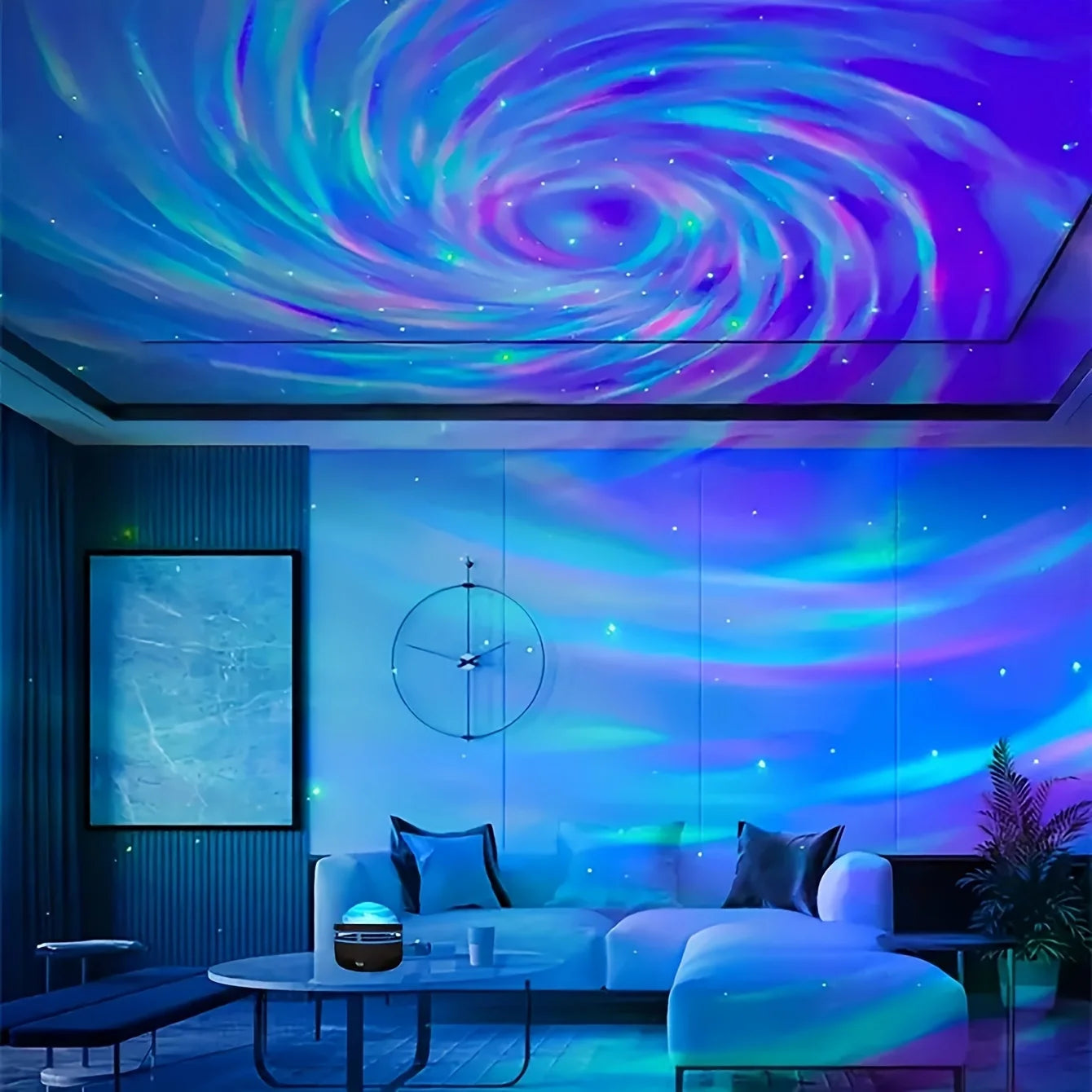 Bring the cosmos to your ceiling - Galaxy Lamp
