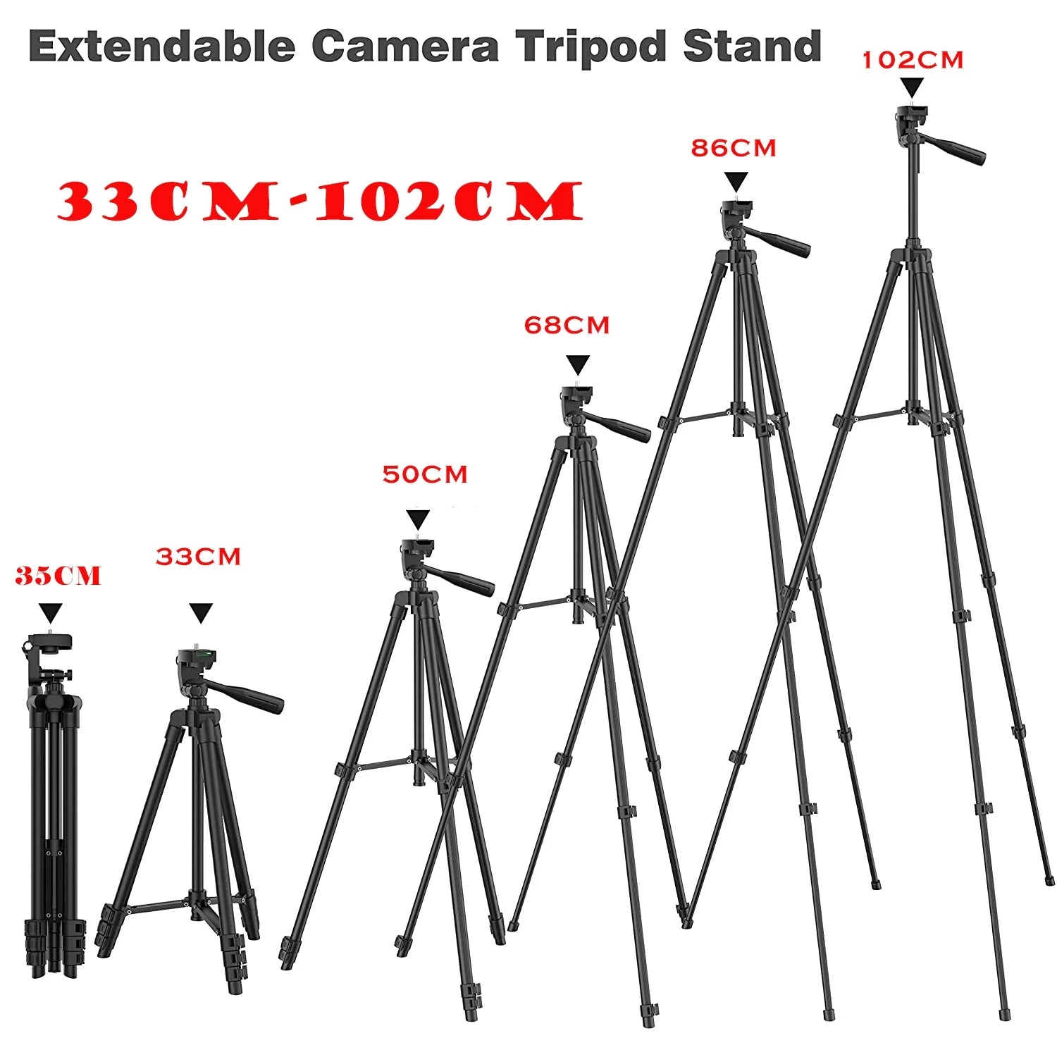 Shoot like a pro! 100cm Tripod