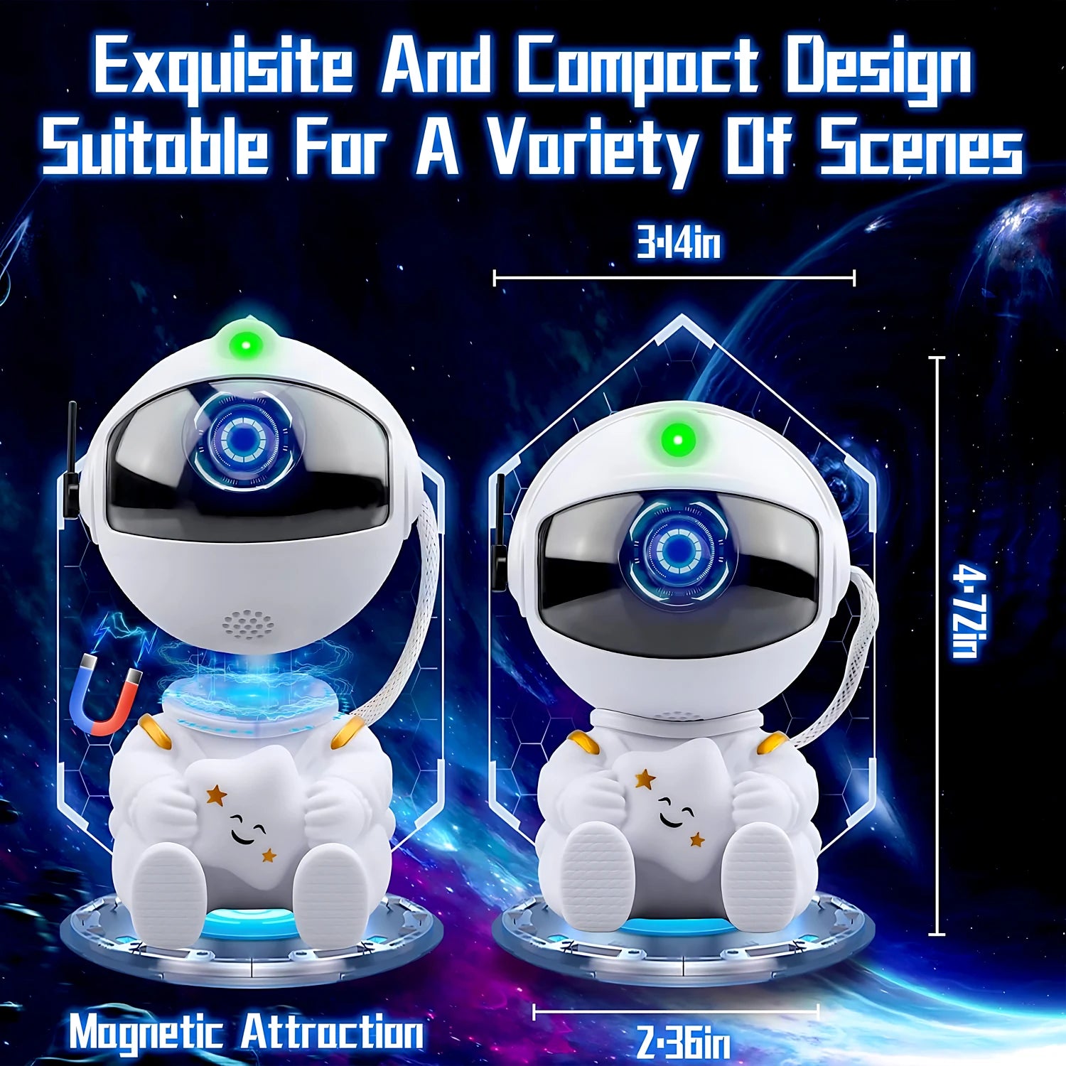 Astronaut space projector