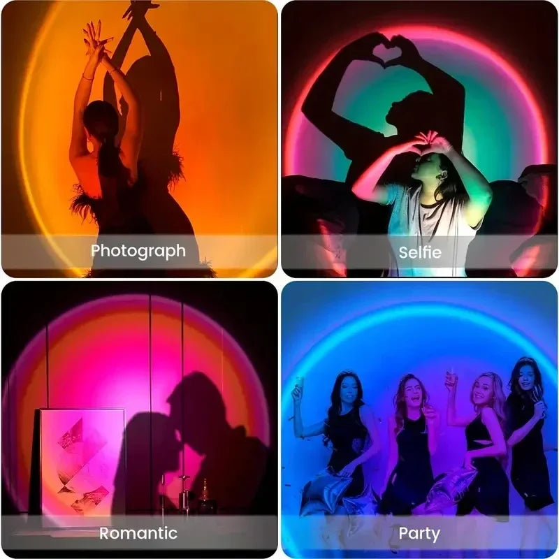 Sunset Projection ambient lighting