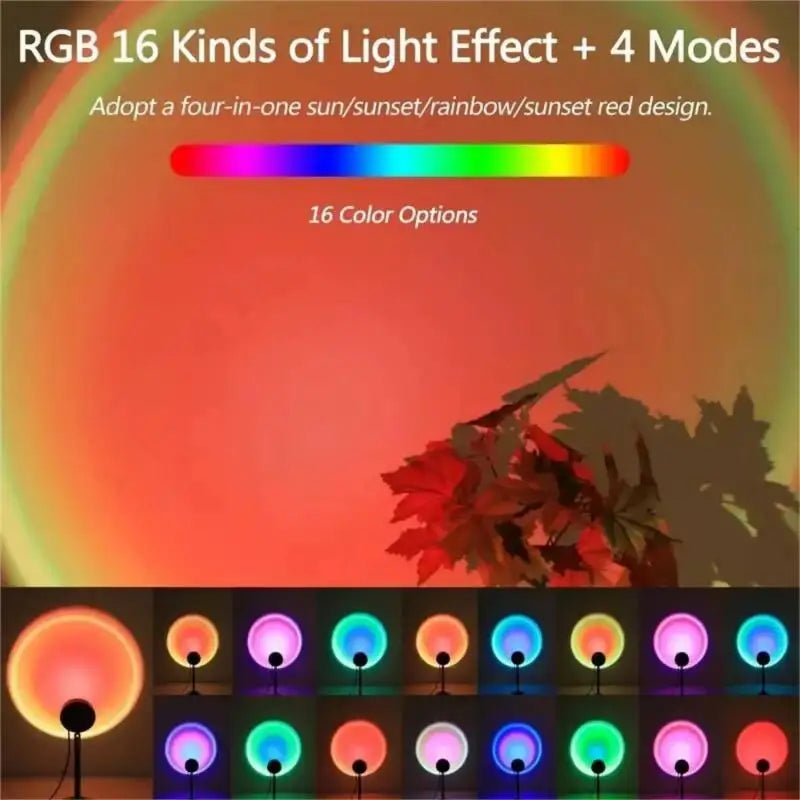 Sunset Projection ambient lighting