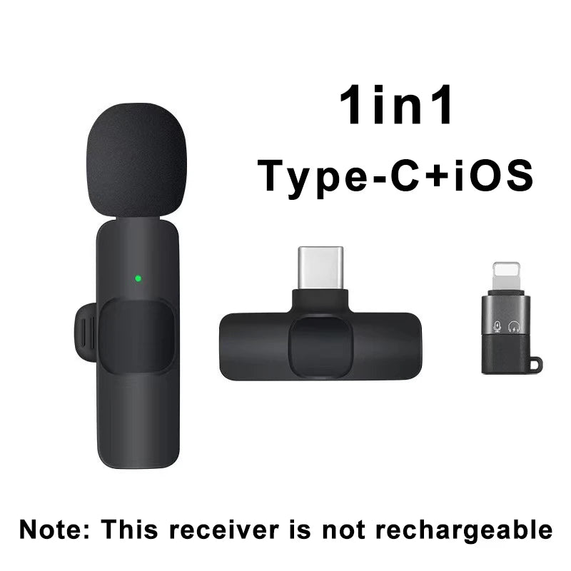 Wirless clip-on Mic