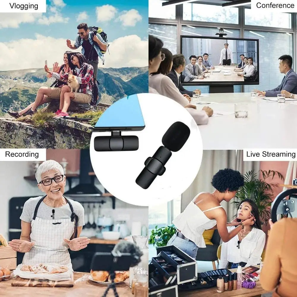 Wirless clip-on Mic