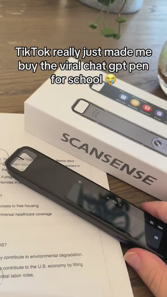 Ai smart pen -- Scan, Understand, Evolve